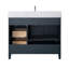 42" Single Bathroom Vanity with Engineered Marble Top-107663192-107663186-107663187
