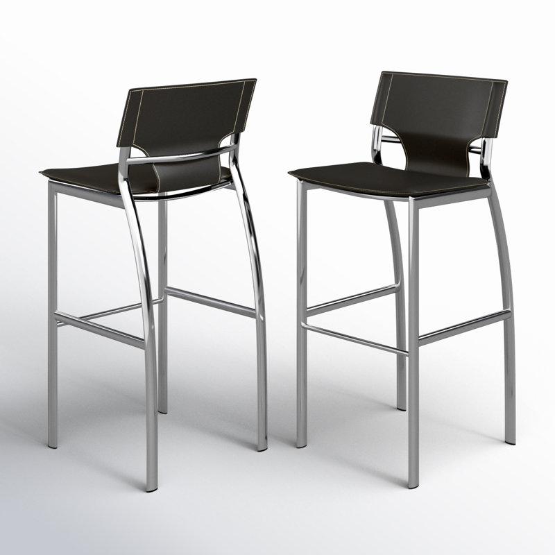 Danielsville Stool, Black, Bar Stool - 30"