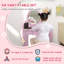 Ensemble coiffeuse et miroir pour enfants Alexzandra