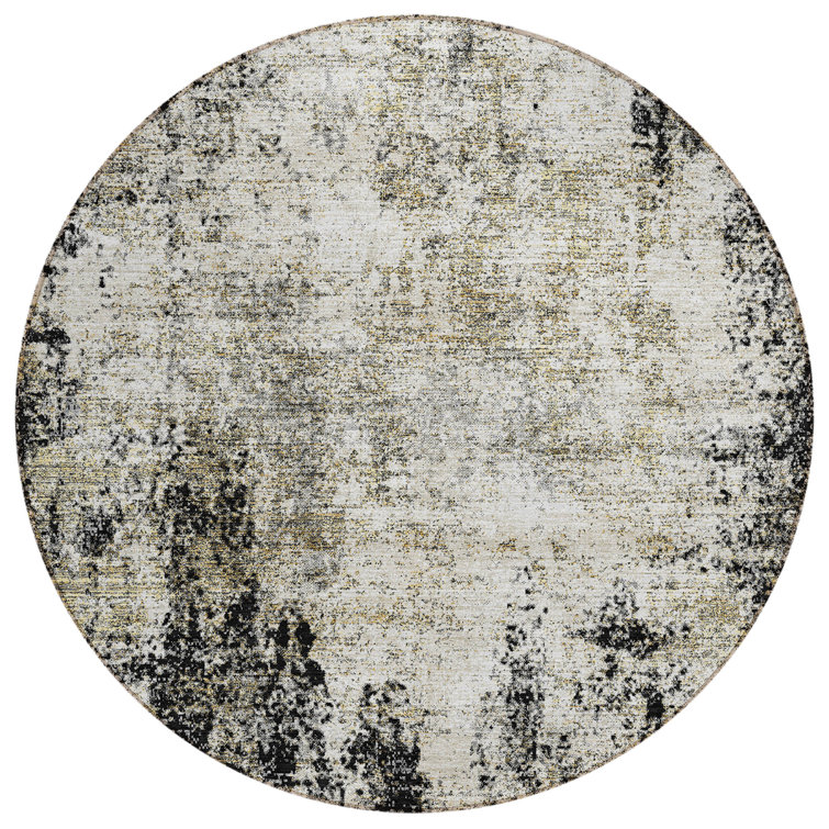 Aleighna Area Rug with Non-Slip Backing