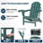 Garbani Foldable Outdoor Adirondack Chair-2069152611