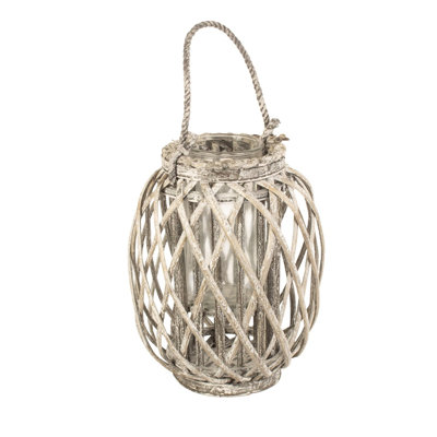 Glass Corner Lantern