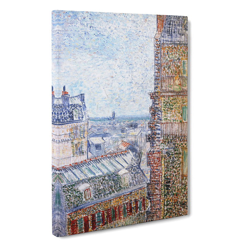 View Of Paris by Vincent Van Gogh - Wrapped Canvas, 60cm H x 40cm W x 3cm D