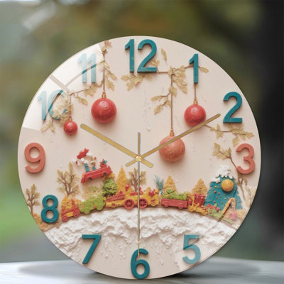 Horloge murale 12 po