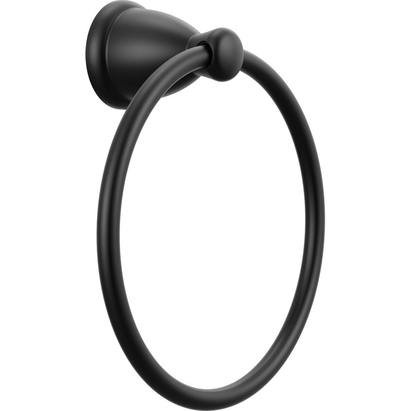 Towel Ring, Matte Black