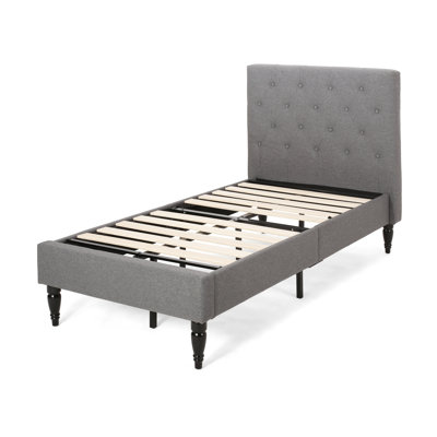 Cholet Tufted Upholstered Low Profile Platform Bed