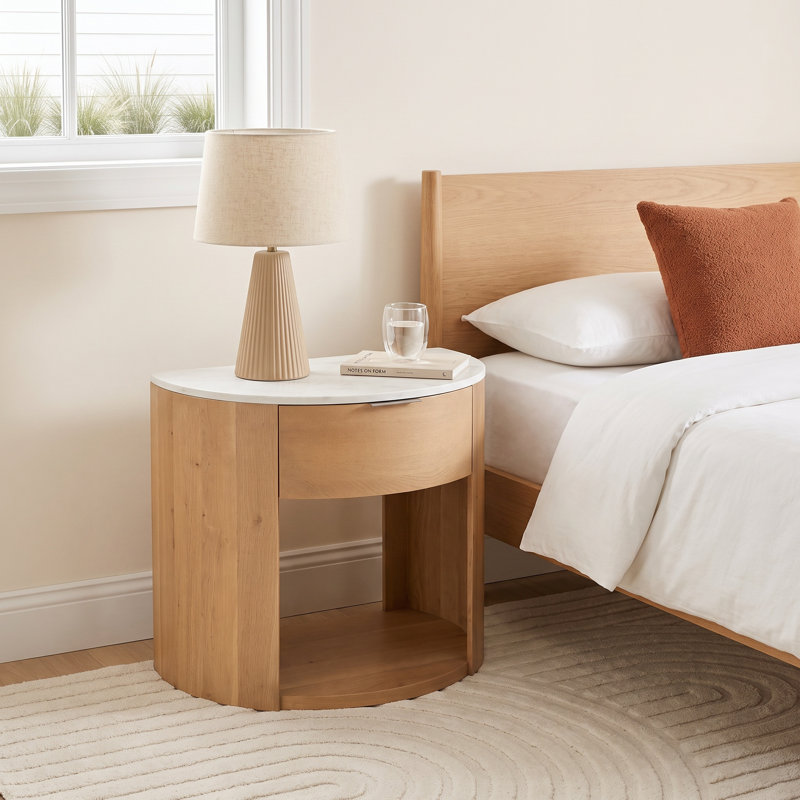 Valora NIGHTSTAND - Brown