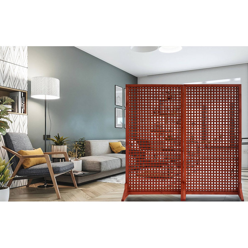 Porpora Privacy Fence, Red