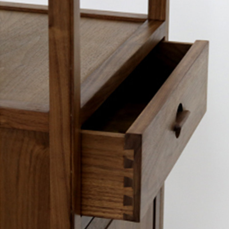 Cadre de rangement en bois massif