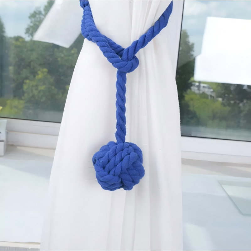 Embrasse de rideau de jordanie Charney, Bleu marine