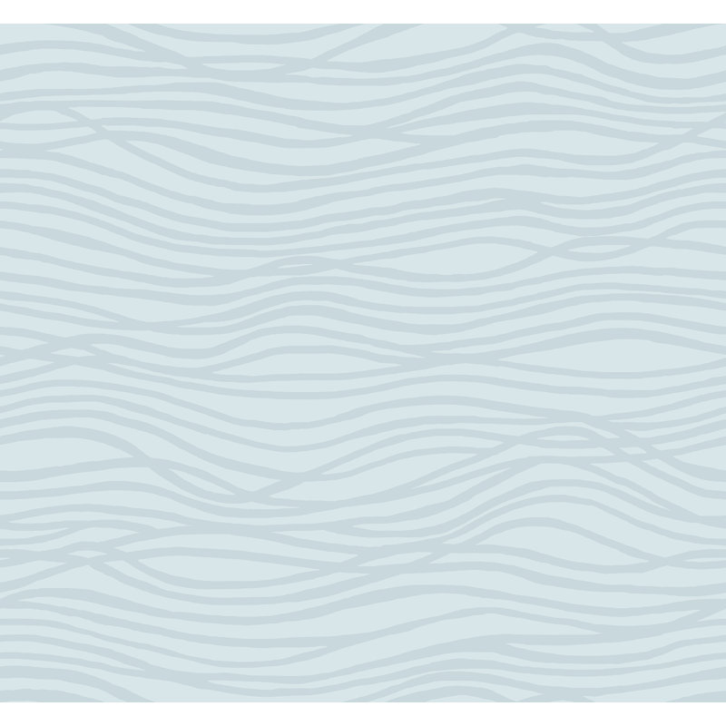 Abstract Wallpaper Double Roll, Blue