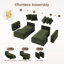 Canapé modulaire rembourré Tolzmann-8428732