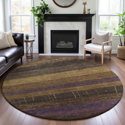 Tapis à rayures lavable à la machine Premium AMF1568