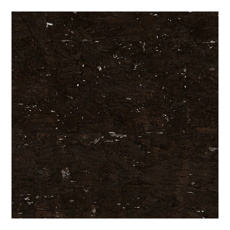 Natural Textures Abstract Wallpaper Roll, Espresso/Silver