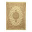 Hand Knotted Oriental Area Rug in Ivory