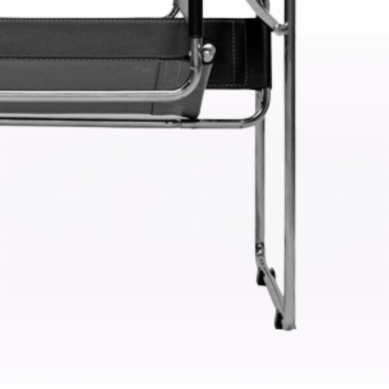 Fauteuil Senora avec similicuir au fini noir, H 29,92 po x l 28,35 po x P 31,1 po, Similicuir noir