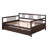 Full Size Daybed Wood Bed With Twin Size Trundle-1085391940