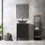 Meuble-lavabo autoportant avec lavabo-117220438