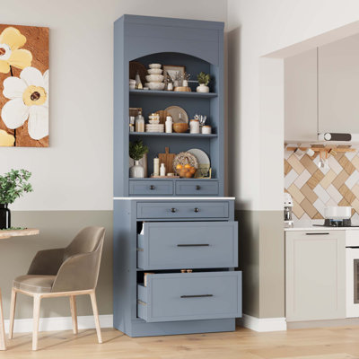 Garde-manger moderne de 83,7 pouces de hauteur