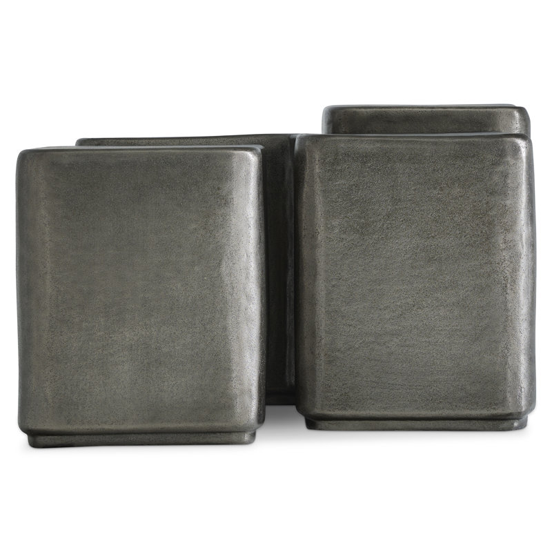 Bernhardt Juri Square Accent Table, 14.75" H x 11.81" W x 11.81" D