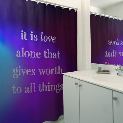 Shower Curtain with Liner Included