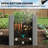 Balcony Planter Bed,Outdoor Planter Box,Elevated Garden Bed(Only Planter Box)-1479222357