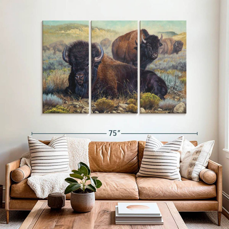 Brampt Sagebrush Siesta, 42" H x 65" W