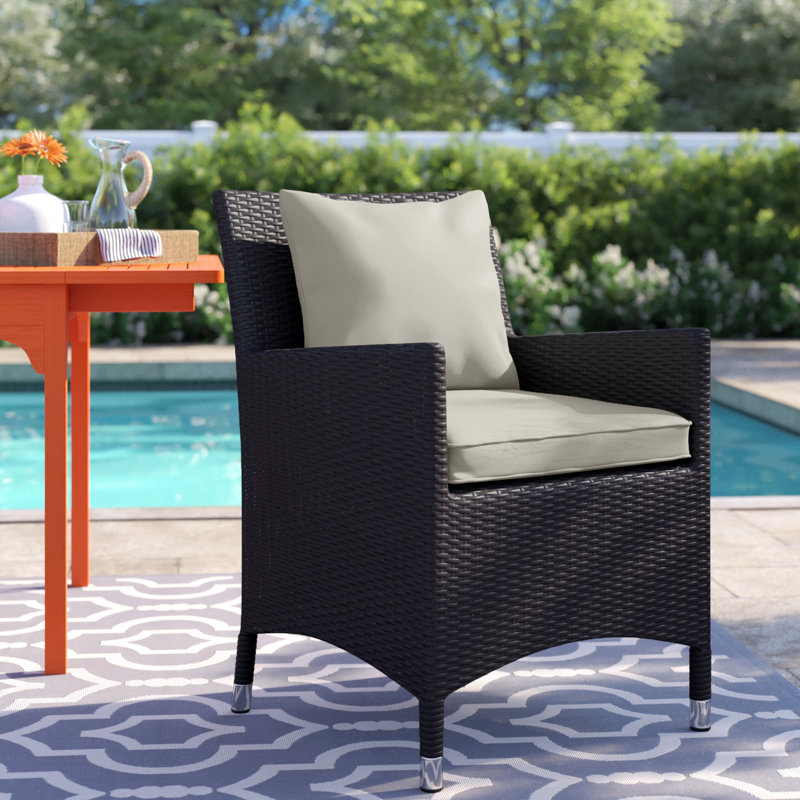 Fauteuil d'extérieur Modway Convene, Mélange de polyester beige