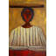  Wood Framed Canvas Painting Southwest Woman Decorative Wall Accent For Home Decor Natural Finish