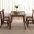Simple Rectangular Solid Wood Dining Table-1822724733