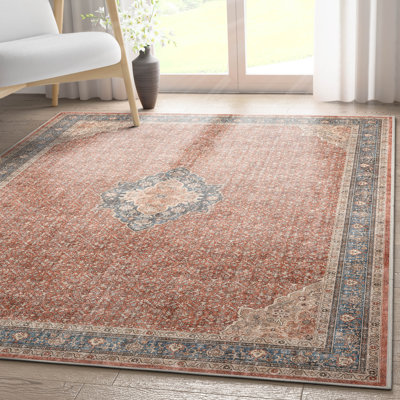 Tapis brun / ivoire Asha Lilith
