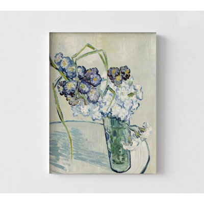 Nature morte avec œillets par Vincent Van Gogh, reproduction de plante en pot, impression de fleurs dans un vase, décoration d'œillets, art de la nature morte