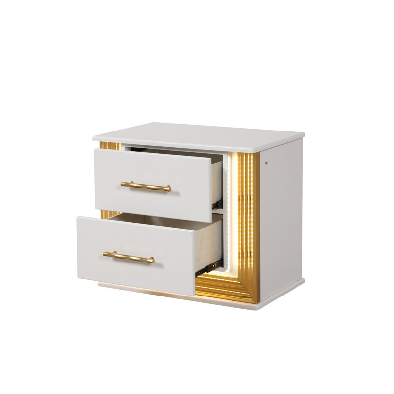 Gilta 27'' W Wood Nightstand