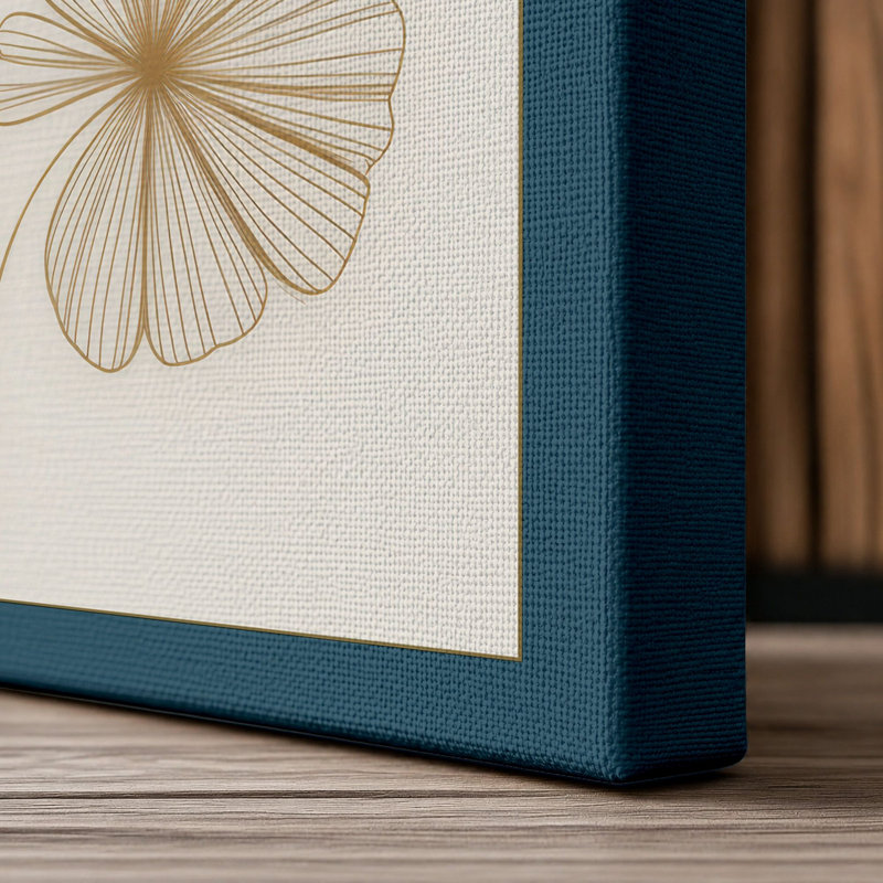 Print, 24x16 - 61.0 x 40.6 cm, Teal Border