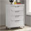 Commode 5 pièces Contemporary Glam Pearl White