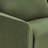 Jay Contemporary 83" Upholstered Sofa with Metal Legs