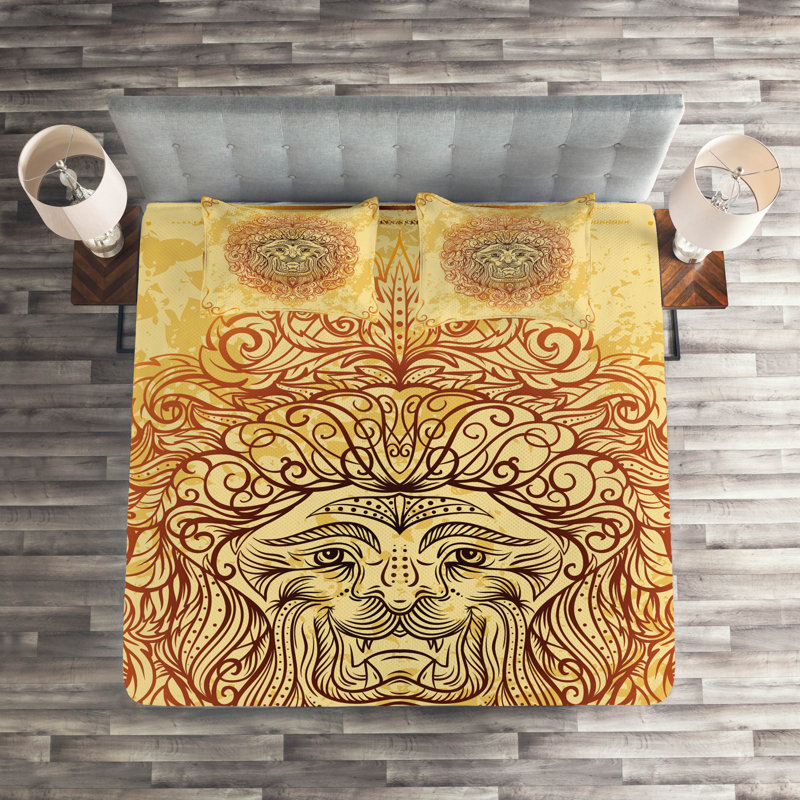 Eclectic Polyester Coverlet