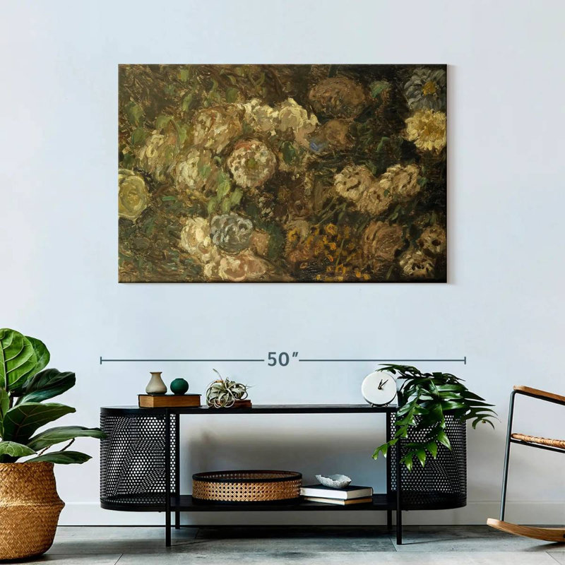 Bloemen, 30" H x 45" W