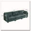 Canapé 3 places en tissu chenille profond-2064245081