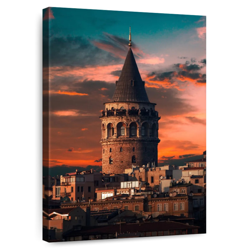 Tour Nicci de Galata, H 48 po x l 32 po