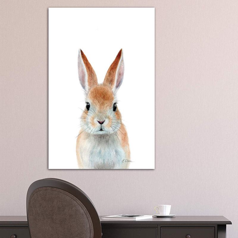 Rabbit Ears - Wrapped Canvas Painting, 101.6cm H x 66.04cm W x 3.81cm D