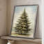 «Christmas Holiday Art CDLxxxiv», reproduction d'art encadrée - bois massif-1913099963