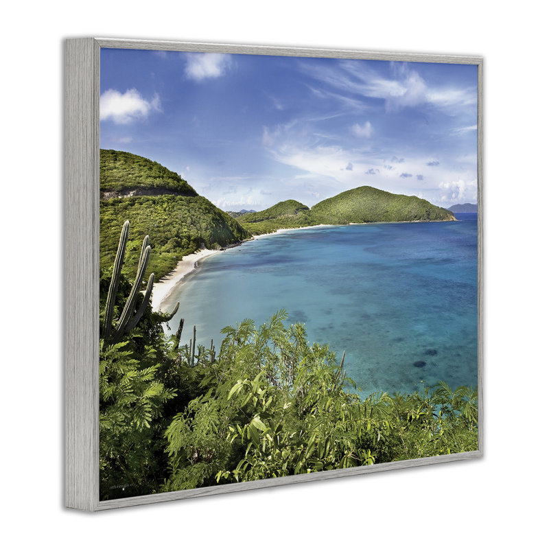 Giclée encadrée par Caribbean, H 11 po x l 14 po, Estampe numérique Farmhouse
