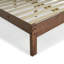 Lit octa, style planche, bois de pin brésilien rustique, acajou-101759064