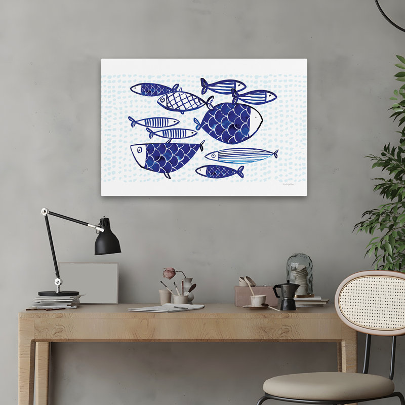 Animals Coastal - Fish IV, 16" H x 24" W