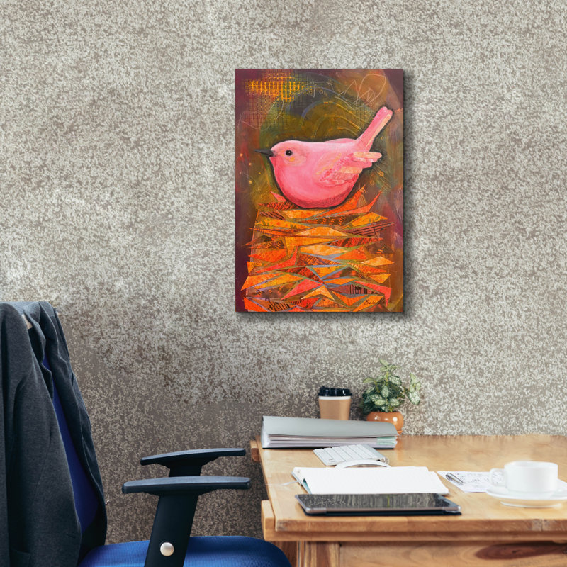 «Waiting» par Bebe Keith, art mural sur toile, 18 po x 26 po