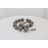 Cole And Grey Mango Wood Handmade Round Extra Long Orb Beaded Garland With Tassel With Knotted Jute And Accents