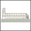 Base de lit simple avec lit gigogne en bois-1017250360