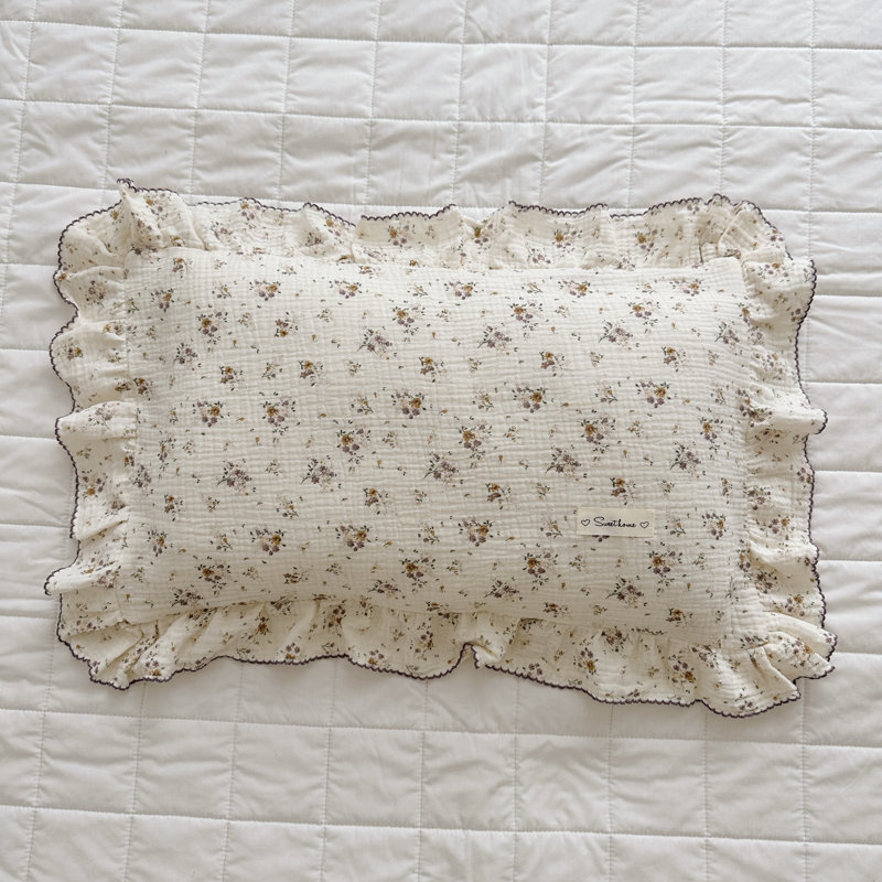 Taie d'oreiller mignonne en coton pour enfants