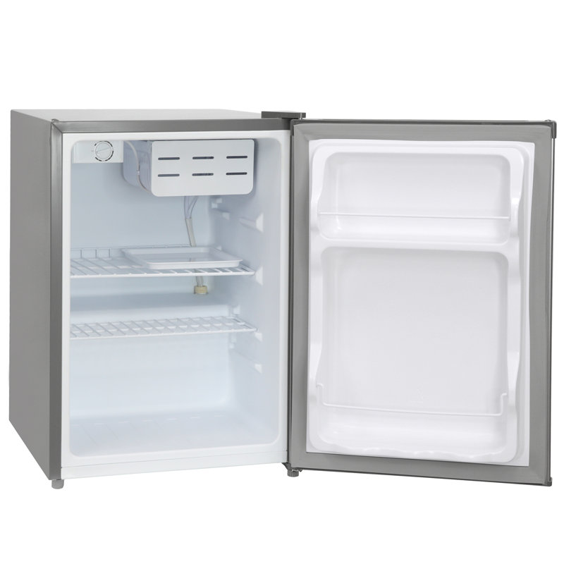 Russell Hobbs 66L Mini Fridge, Stainless Steel